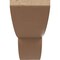 Ekena Millwork 5"W x 30"D x 10"H Thin Crestline Rough Cedar Woodgrain TimberThane Corbel, Primed Tan CORUR05X30X10CRERCPR - alternate 3